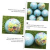 OHPHCALL Creative Earth Pattern Golf Practice Balls Durable Swing Training