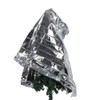 Zerodis Silver Reflective Film 210 x 120cm, PETP Film, Increase