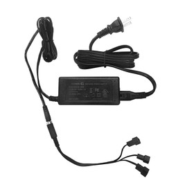 Coolerguys 3A 100-240v AC to 12v DC Three (3) Fan Power Supply
