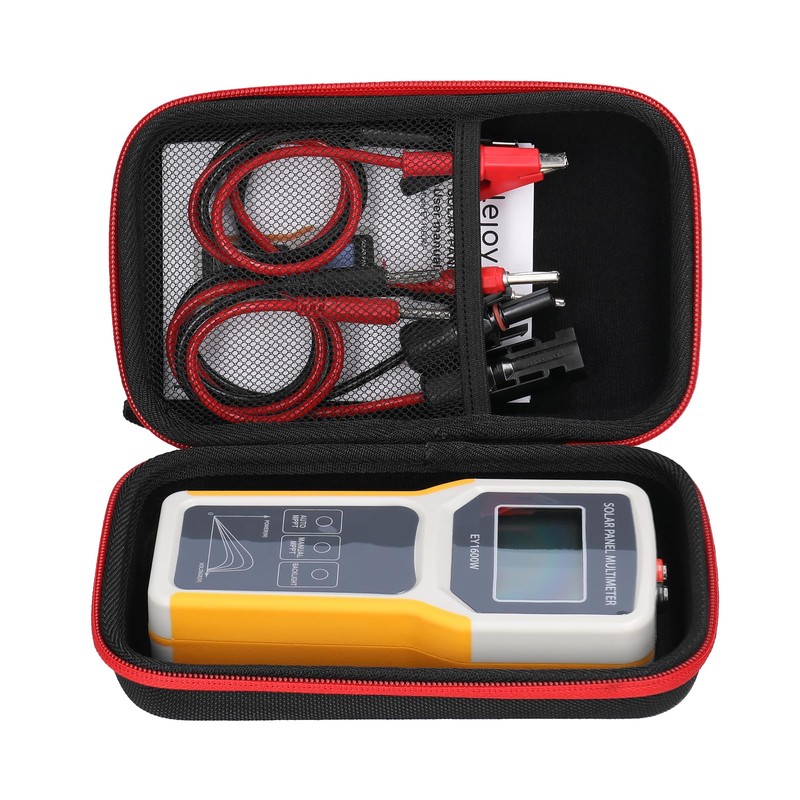VISLONE Solar DC/AC Power Meter Solar Panel Tester 1600W Photovoltaic
