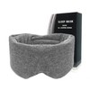 Modalmyeon blackout sleep mask, sleep mask, blackout sleep blindfold gray 2ea