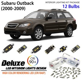 ZIYO LED Interior Light Kit for Subaru Outback 2000-2009 LED Light Bulbs Accessories