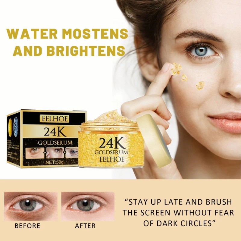 Crema Ojos Antiarrugas Activa Oro Quilates 50g