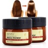 NIFEISHI Aceite de Queratina Mágica para El Tratamiento Del Cabello, 2 Unidades Advanced Molecular Hair Roots Professtional, 5 Segundos para Restaurar El Cabello Suave, Profundo Adecuado para Cabello