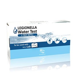 Legionella Water Test - 1 test refill - Detect legionella bacteria in your water - Single use test requiring C4Hydro Mini-Lab (sold separately)