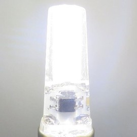 OMTO G4 2W LED COB 1505 110V Light Bulb 250lm 360 Beam Angle Waterproof Halogen G4 20W Bi-Pin Base Led Replacement White 6000K (10-Pack)