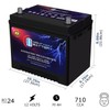 Mighty Max MM-G24 Group 24 12V 70Ah Battery Compatible with