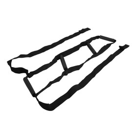 Bed Ladder Assist Pull Up Bed Rope Ladder Beds Assist Strap with Handle Adjustable Sit Up Helper Safety Bedside Hand Grips for Injury Recovery Patient (4 Handles)