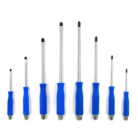 Contractors X 8 Piece Set of Hammerhead Screwdrivers by ContractorsX