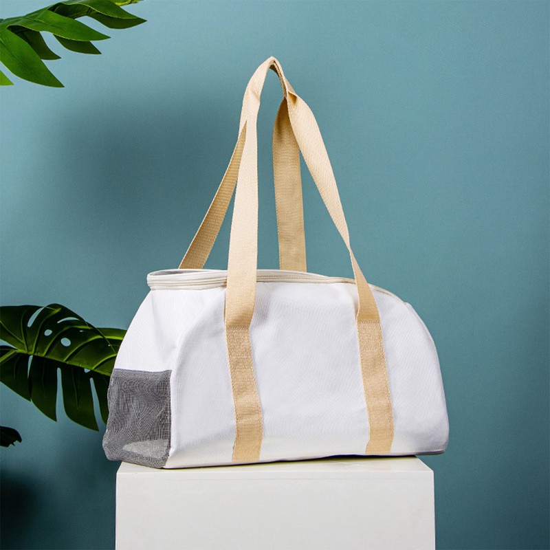 Cat Carrier Bag Large Space Breathable Comfortable Fashionable Portable for