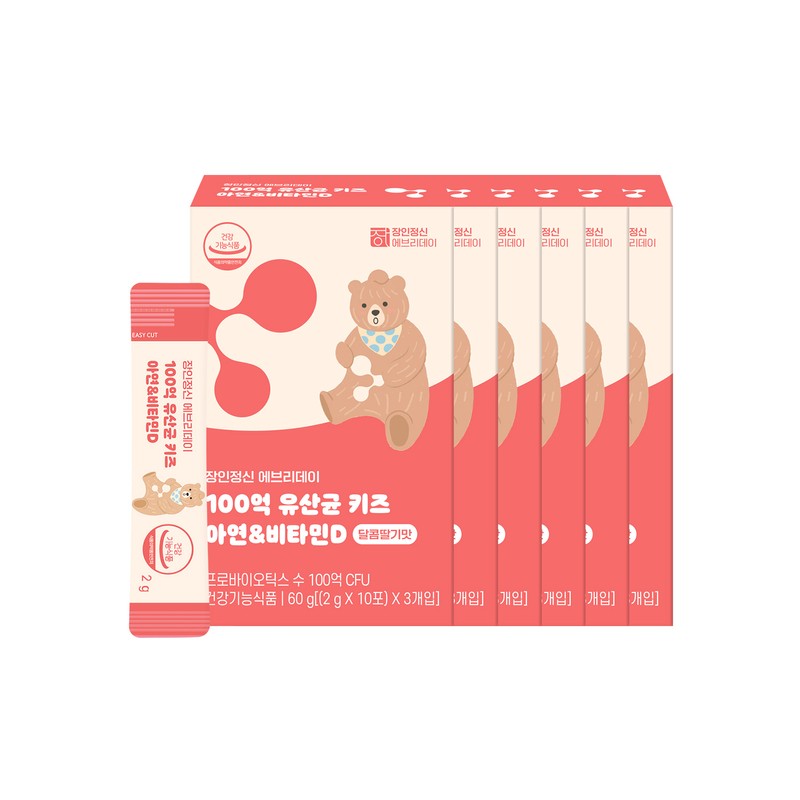 Craftsmanship Everyday 10 Billion Lactic Acid Bacteria Kids Zinc &amp;