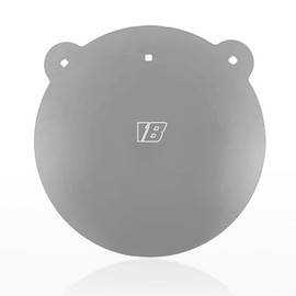 Bash Target Supply AR500/AR550 Laser Cut Steel Target, Round or Silhouette Shooting Target for Handgun, Rifle, Shotgun, 5/16" or 3/8" or 1/2" Thick, Gong or Static Mount - AR550 Round 18" x 1/2"