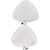 4pcs Triangular Steam Mop Microfiber Cloth Pad for H2O Mop