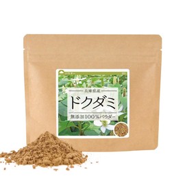 健康・野草茶センター ドクダミ茶 健康茶 国産 無添加 茶葉100％ 粉末 パウダー 100g