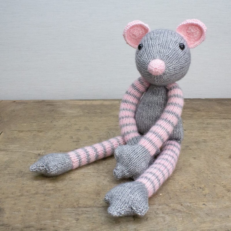 Hardicraft Knitting Kit for Esther Mouse 39 cm
