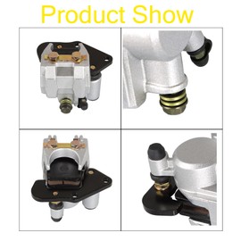 Front Left Right Brake Calipers W/Pads Replacement for Kawasaki Prairie 360 2003-2013