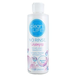 No-Rinse Shampoo, 8 fl oz - Leaves Hair Fresh, Clean and Odor-Free, Rinse-Free Formula