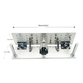 Koyaner Knife Beveling Jig, Adjustable Sharpener Jig Locator, Knife Sharpening Clip for Knife Making Grinding Belt Sander Machine
