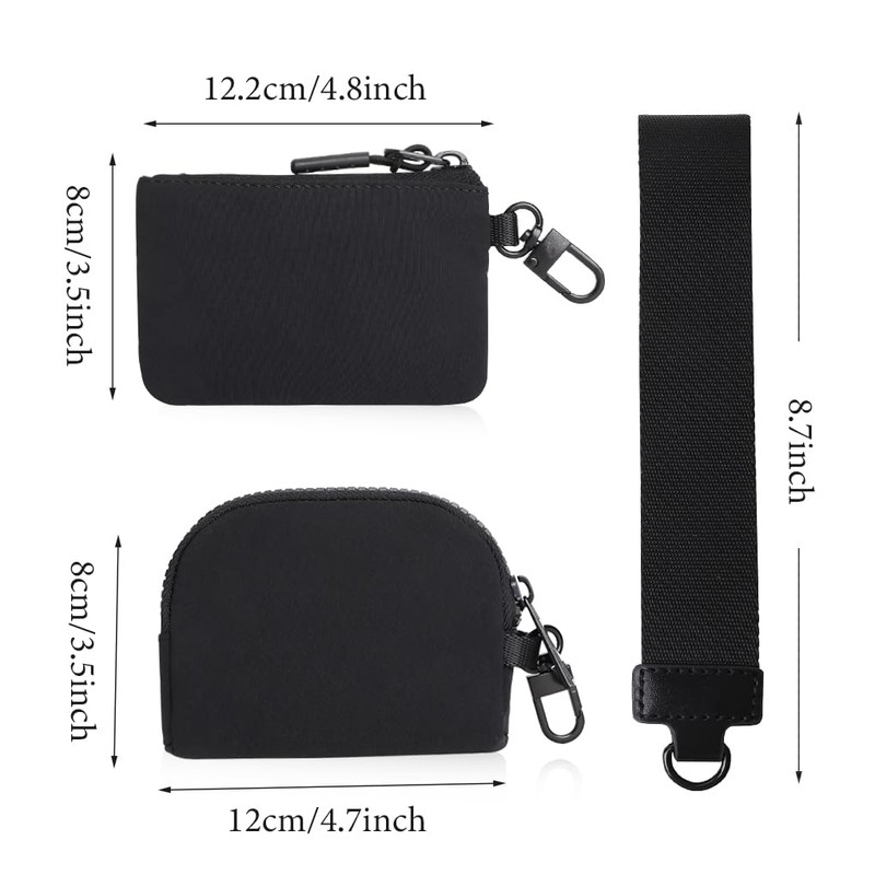 Oyachic Purse Wristlet Wallets Small Purse Dual Pouch Coin Purse