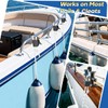 FUENEN Stainless Steel Boat Fender Clips, Quick Release Boat Fender