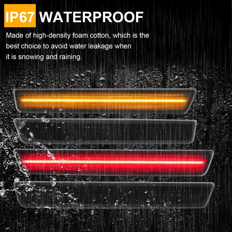 Mynoway LED Side Marker Light Replacement for Challenger 2015-2022, 4