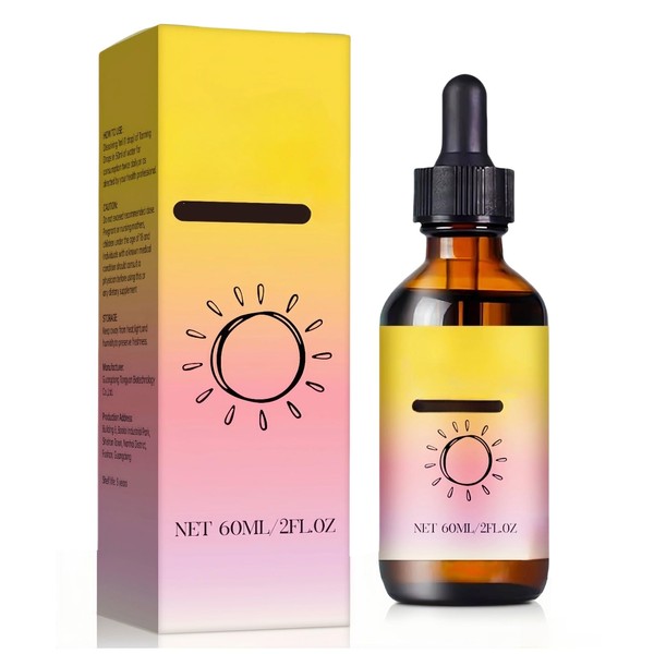 Sunless Tanning Drops,Tanning Drops,Herbal T/anning Moisturiser,Body Lotion for Self Tan,Enhances