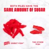 SmartSweets Vegan Gummy Candy Pack of 6 Red 18oz Low