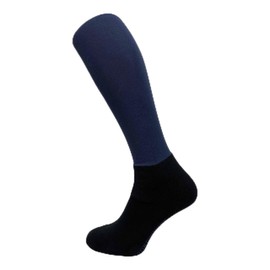 Freerein Women’s SuperFit Horse Riding NAVY Socks | Padded Ankle, Moisture-Wicking, Knee Length | Perfect for Under Riding Boots