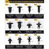 Poraxy Trim Removal Tool,120Pcs Car Panel Door Audio Removal Tool