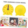 CIYODO 2pcs Student Clock Clock Tool for Learning Creative Design