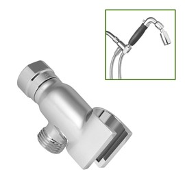 High Sierra® - Solid Metal Standard Handheld Shower Holder. Polished Chrome Finish