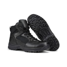 RYNO GEAR 6" Coolmax Tactical Combat Boots (Black, us_footwear_size_system, adult, men, numeric, medium, numeric_9_point_5)