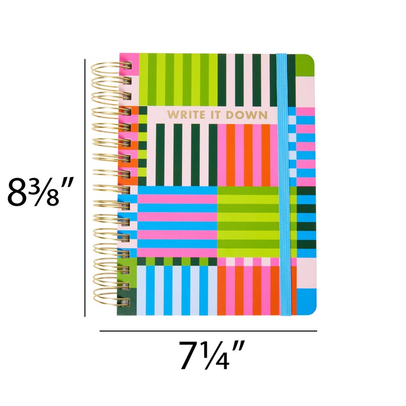C.R. Gibson MJN2-25648 Signature Bold Stripes Twin Wire 3-in-1 Blank,