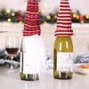 Doiaz Cubiertas Navideñas para Botellas De Vino, Paquete De 4