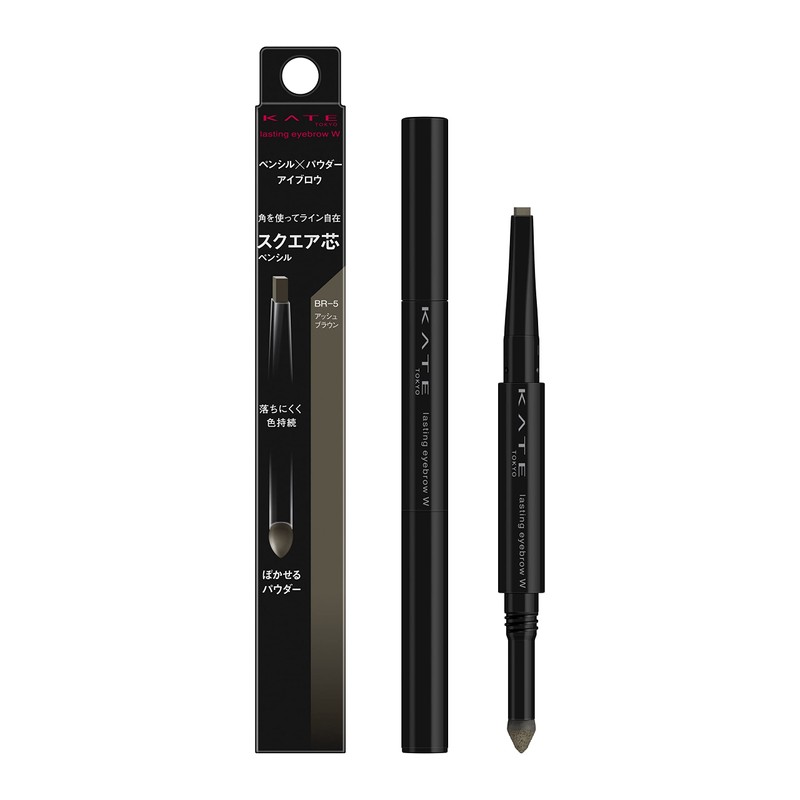 KATE Lasting Design Eyebrow W (Square) BR-5 0.5 Grams (x1)