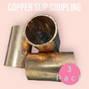 NIBCO 3/4" Copper Coupling - Solder Sweat w/o Stop New