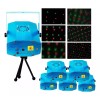 Importeek 5pz Proyector Laser Luz Led Audioritmico Color Figuras +