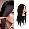55cm Hair Mannequin Head Hair Stying Training Large Ears Mixed