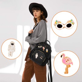 EuTengHao 25 Pieces Cute Enamel Lapel Pin Set Cartoon Brooch Pin Badges Brooch Pins for Clothing Bags Jackets Accessories Supplies DIY Crafts