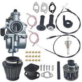 For VM22 Carburetor For Predator 212CC 196cc CT200U KT196 Moto Mini Bike Race Black