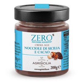 Crema Spalmabile Nocciole di Sicilia e Cacao Zero% Zuccheri