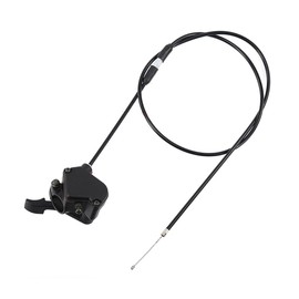 zipelo Thumb Throttle Cable, 7/8'' 22mm Accelerator Control Handle Assembly, Aluminum Motorcycle Accessories Replacement for 50cc 70cc 90cc 110cc 125cc 250cc ATV Quad Go Kart Pit Bike