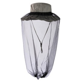 Mens Wide Brim Detachable Net Mesh Veil Sun Hat L XL Extra Large Size UV Protection Boonie Bucket Sunhat Summer Golf Hiking Safari Outdoor Fishing SPF50 Grey