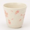 Mino W20060 Cherry Blossom Dance Warp Tea Cup, Pink