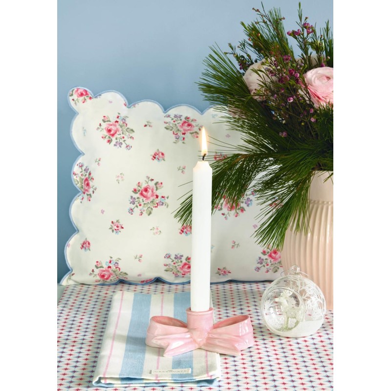 GreenGate Novella Cloth Napkin with Lace White 40 x 40