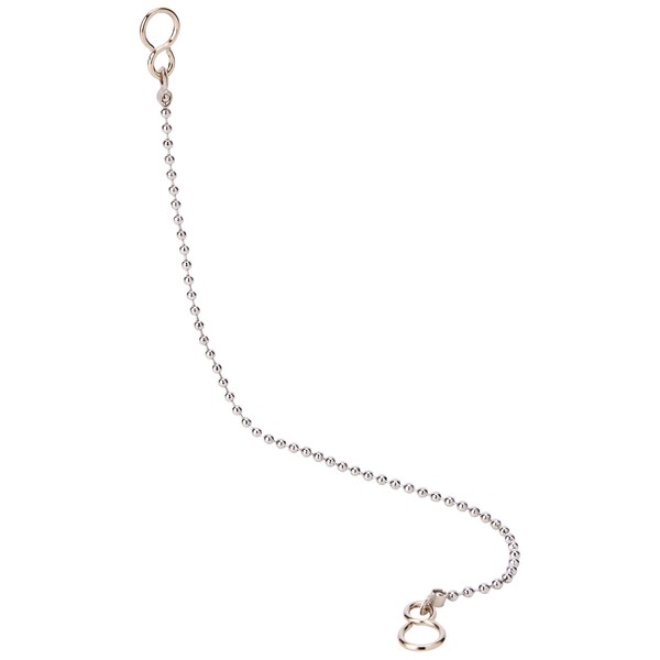 Merriway BH02250 Ball Type Basin Chain with S Hook, 300mm