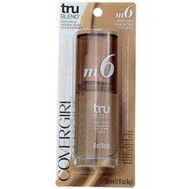 COVER GIRL - PROCTOR 1pc Covergirl Trublend Liquid Makeup M6 Perfect Beige