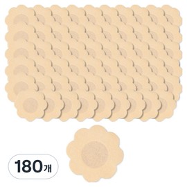 Kelbon Men's Cover Nipple Patch Band Flower Type, 180 Pieces / 켈본 남성용 커버 니플패치 밴드 플라워타입, 180개