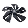Volkswagen 1T3601171AAX1 Wheel Trim (1 Piece) Wheel Trim 19 Inch