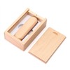 HOZYALE USB Stick Two-Tone Wooden USB 2.0 Flash Drive Data